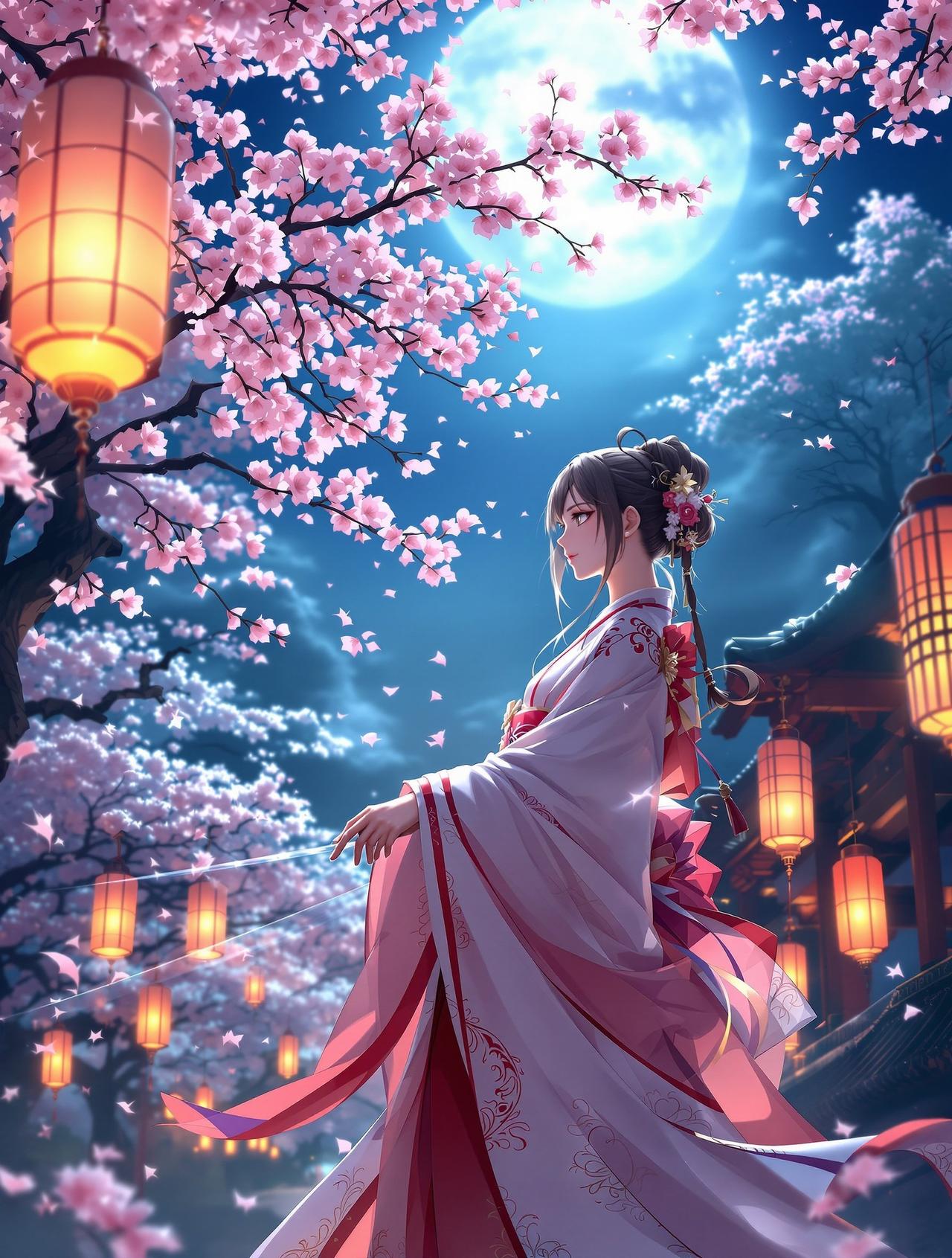 夜樱幻想曲 - 奇幻、战斗、古风 | 情趣漫画 夜樱幻想曲 - 情趣漫画人气番剧封面